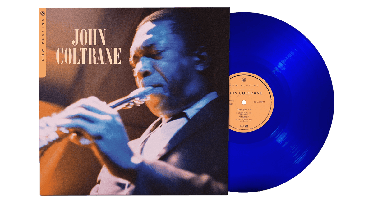 Vinyl - John Coltrane : Now Playing (Translucent Blue Vinyl) - The Record Hub