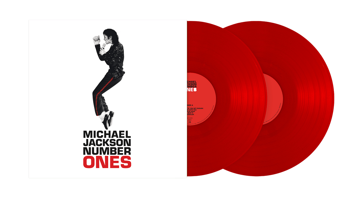 Michael Jackson : Number Ones (Red Vinyl)