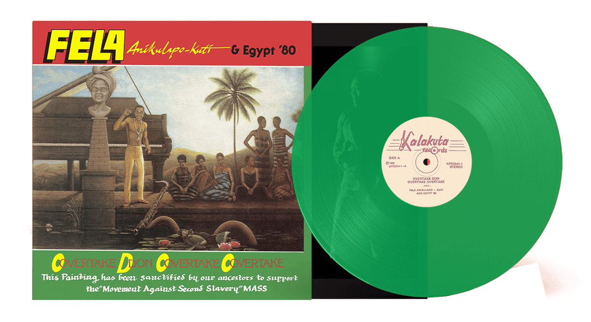 Vinyl - Fela Kuti : O.D.O.O. (Overtake Don Overtake Overtake) (Alawọ ewe (transparent green) Vinyl) - The Record Hub