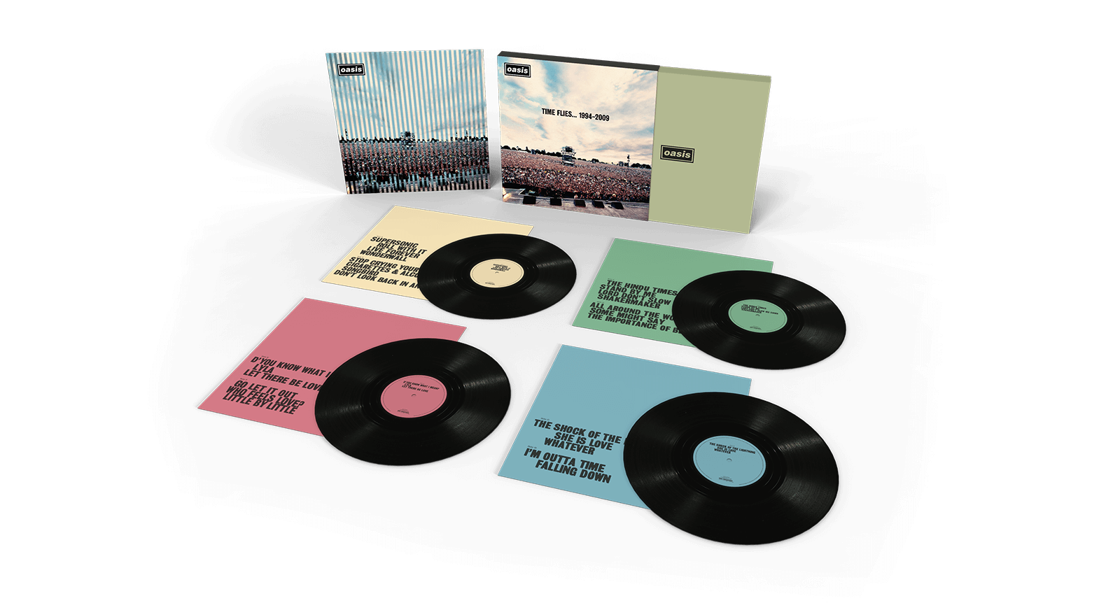 Vinyl - Oasis : Time Flies... 1994–2009 15th Anniversary Edition - The Record Hub