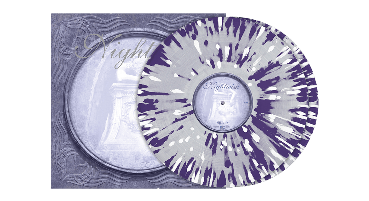 Vinyl - Nightwish : Once (Remastered) (Clear White Purple Splatter Vinyl) - The Record Hub