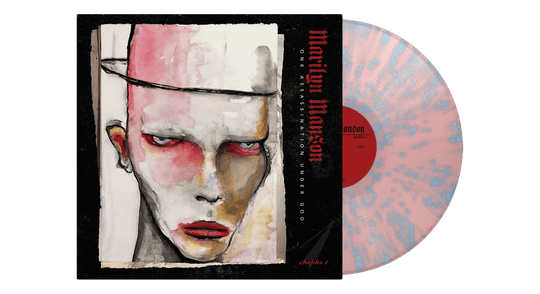 Marilyn Manson : One Assassination Under God - Chapter 1 (Pastel Pink, Pastel Light Blue Splatter Vinyl)