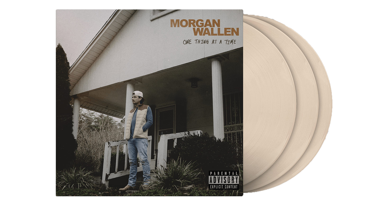 Vinyl - Morgan Wallen : One Thing At A Time (Bone White Vinyl) - The Record Hub