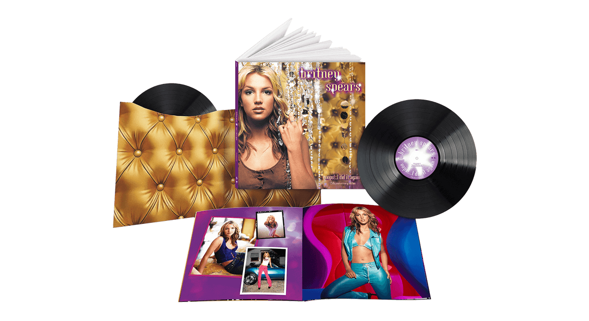Vinyl - [Pre-Order [16/05] Britney Spears : Oops … I Did It Again - 25th Anniversary (Deluxe bookset package) - The Record Hub