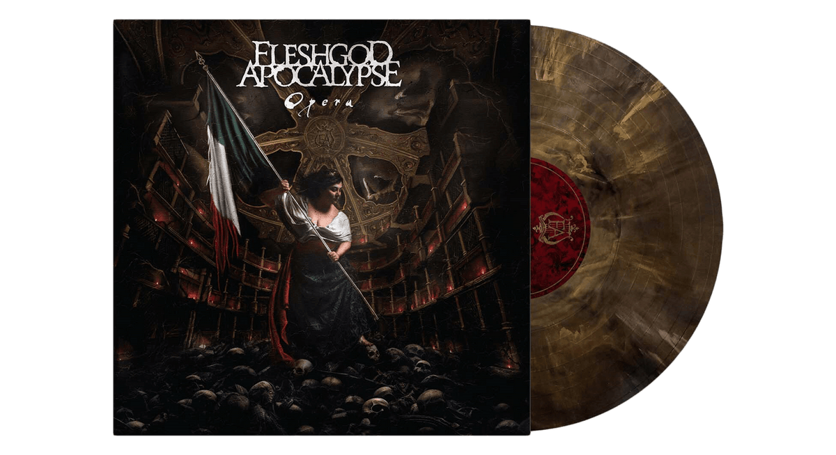 Vinyl - Fleshgod Apocalypse : Opera (Copper/ Black Marbled Vinyl) - The Record Hub