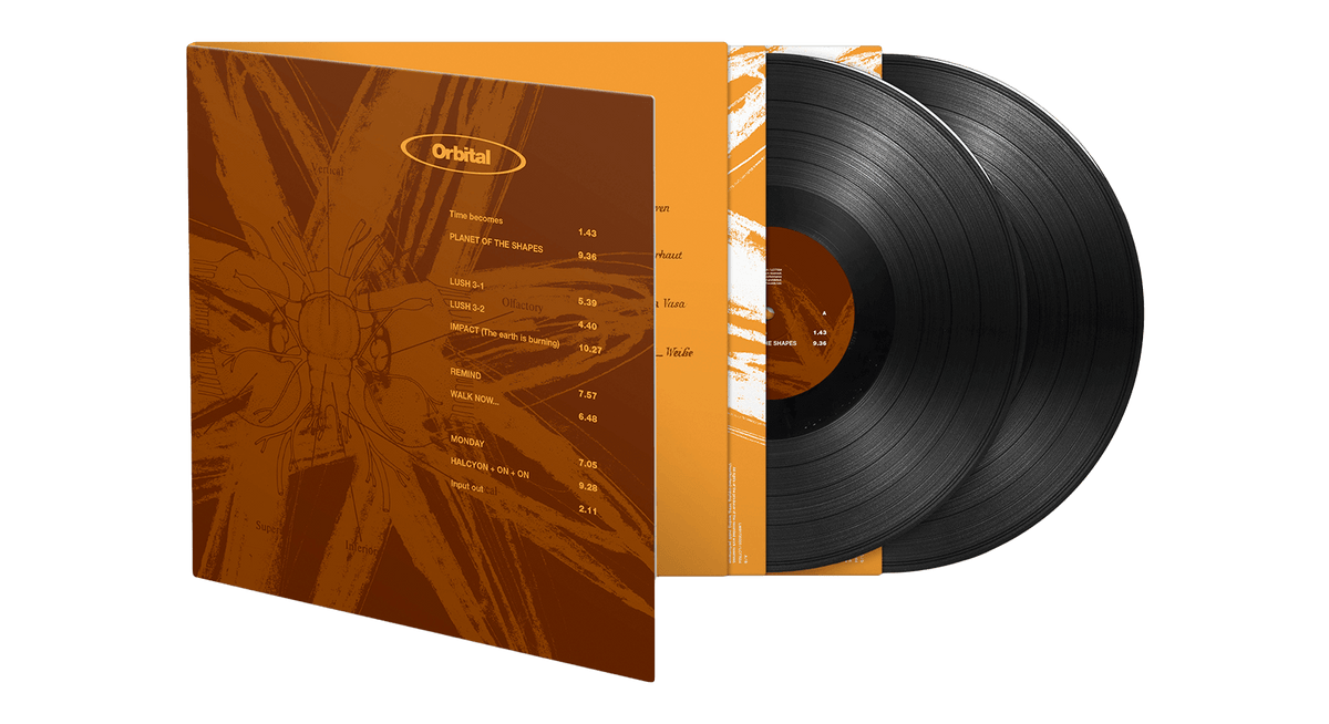 Vinyl - [Pre-Order [23/05] Orbital : Orbital (The Brown Album) - The Record Hub