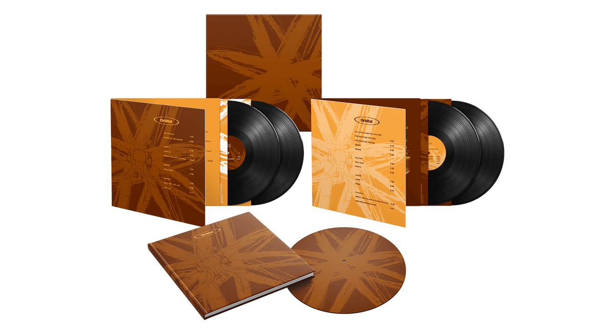Vinyl - [Pre-Order [23/05] Orbital : Orbital (The Brown Album) (4LP Boxset) - The Record Hub