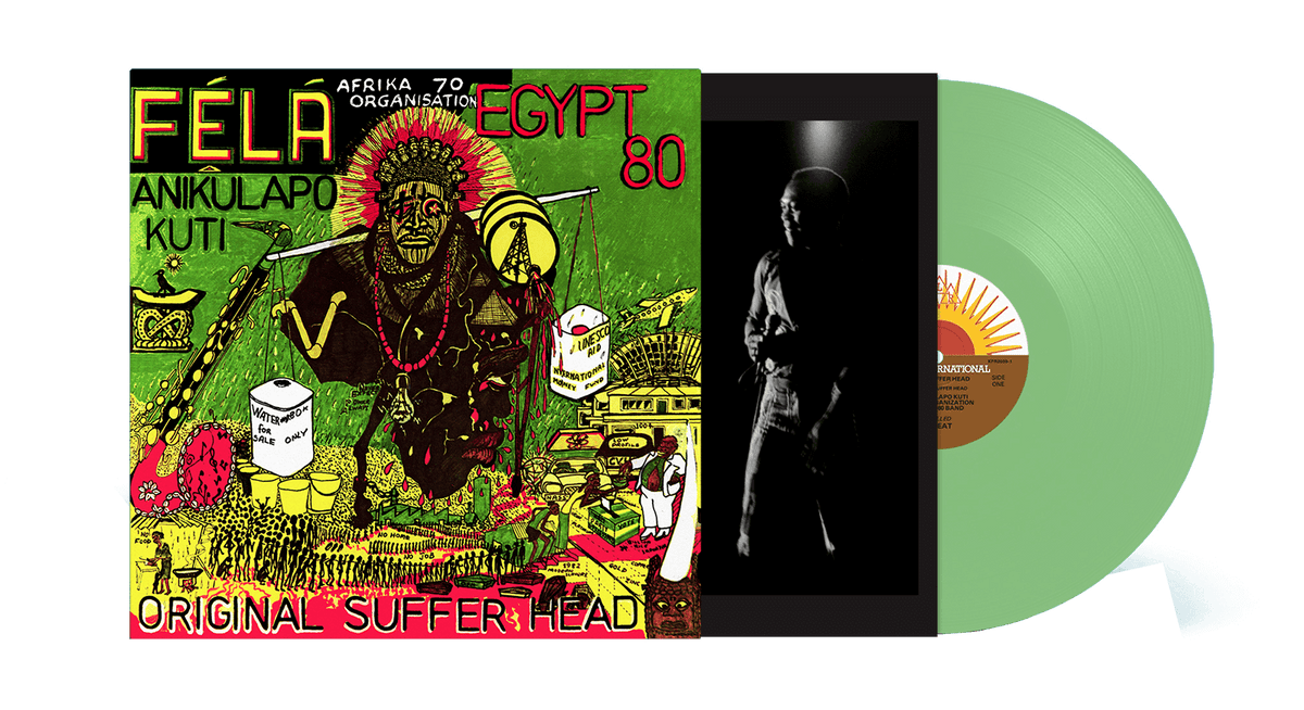 Vinyl - Fela Kuti : Original Suffer Head (Ewuro (opaque light green) Vinyl) - The Record Hub