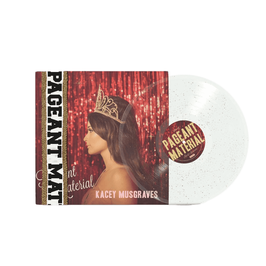 Kacey Musgraves : Pageant Material (Gold Glitter Vinyl)