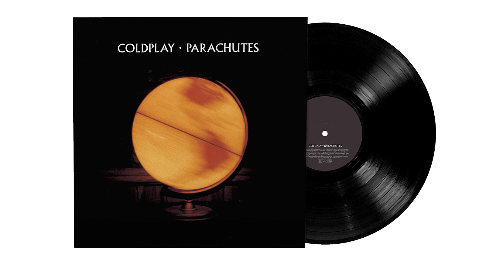 Vinyl - Coldplay : Parachutes (140g Black EcoRecord) - The Record Hub