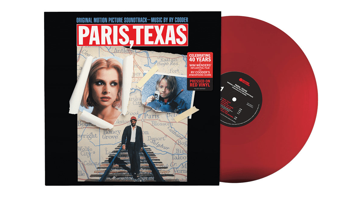 Vinyl - Ry Cooder : Paris, Texas OST (Opaque Red Vinyl) - The Record Hub