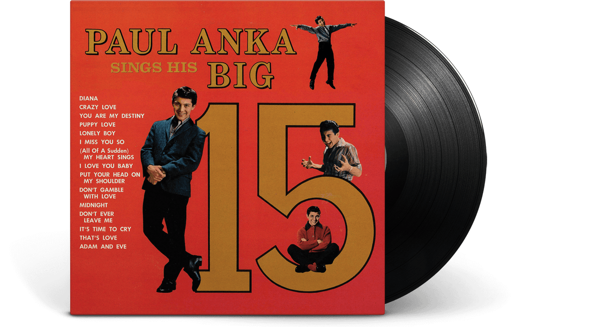 Vinyl - Paul Anka : Paul Anka Sings His Big 15 (Remastered 2024) - The Record Hub
