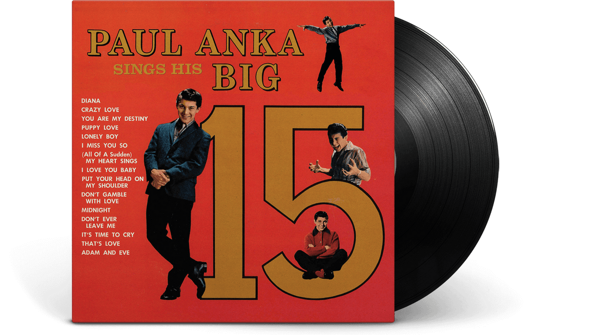 Vinyl - Paul Anka : Paul Anka Sings His Big 15 (Remastered 2024) - The Record Hub