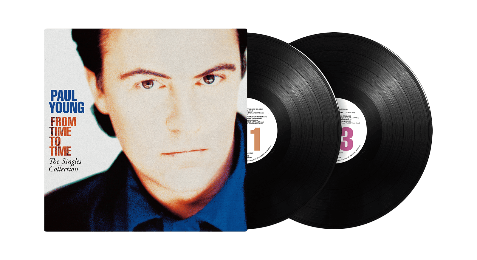 Vinyl - Paul Young : From Time to Time - The Singles Collection - The Record Hub