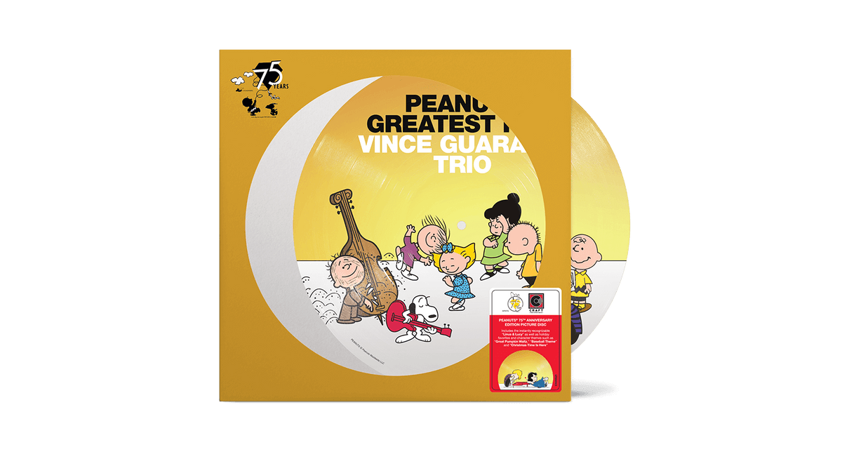 Vinyl - [Pre-Order [12/09] Vince Guaraldi Trio : Peanuts Greatest Hits (75th Anniversary Edition Picture Disc) (Pic Disc) - The Record Hub