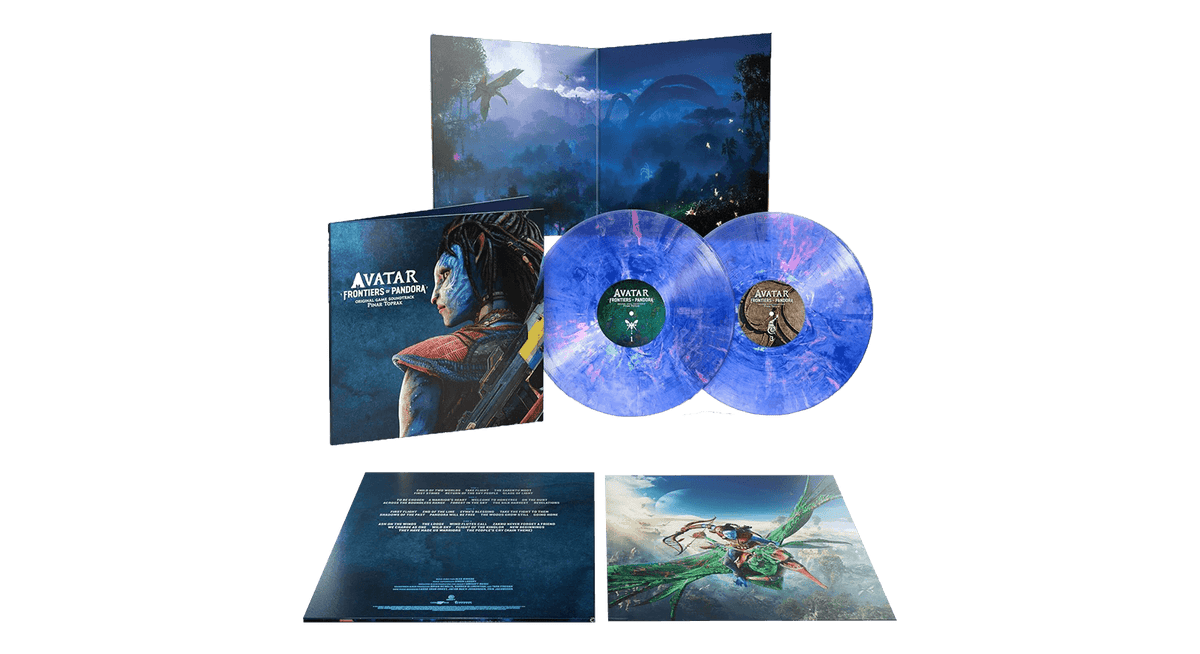 Vinyl - Pinar Toprak : Avatar : Frontiers Of Pandora (Translucent Blue &amp; Pink Vinyl) - The Record Hub