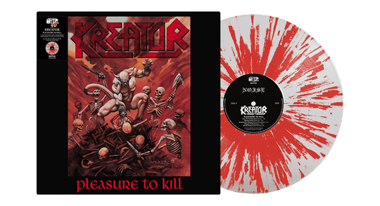 Kreator : Pleasure to Kill (Clear Red Splatter)
