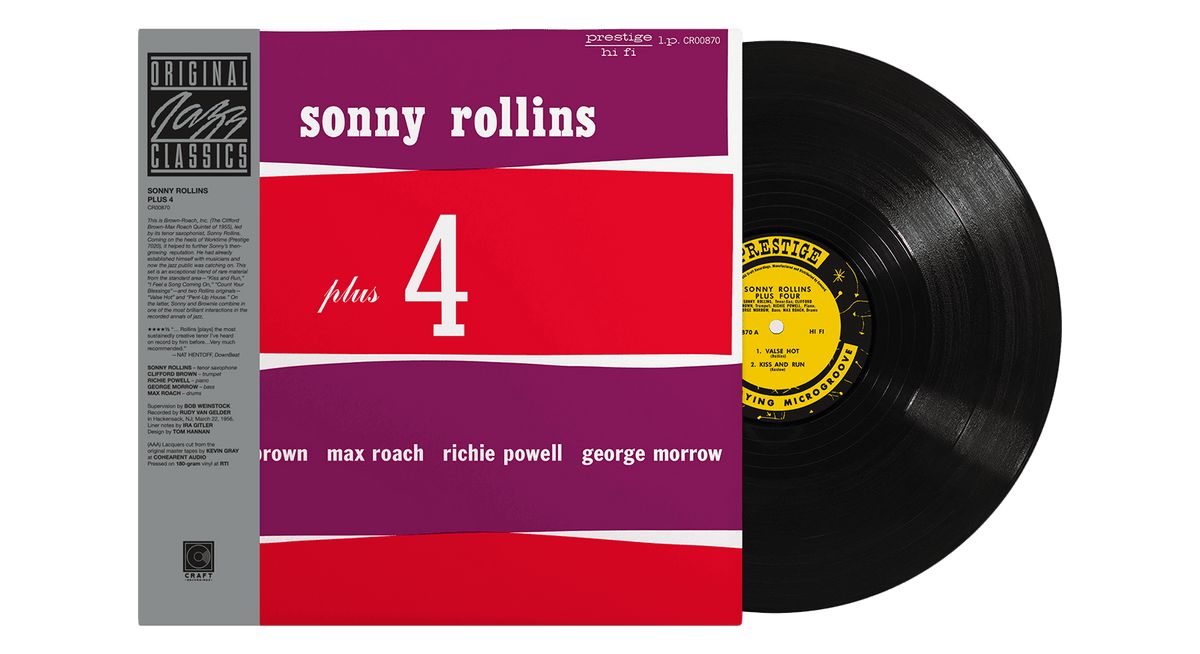 [Pre-Order [21/11] Sonny Rollins : Plus 4 (Original Jazz Classics Series)