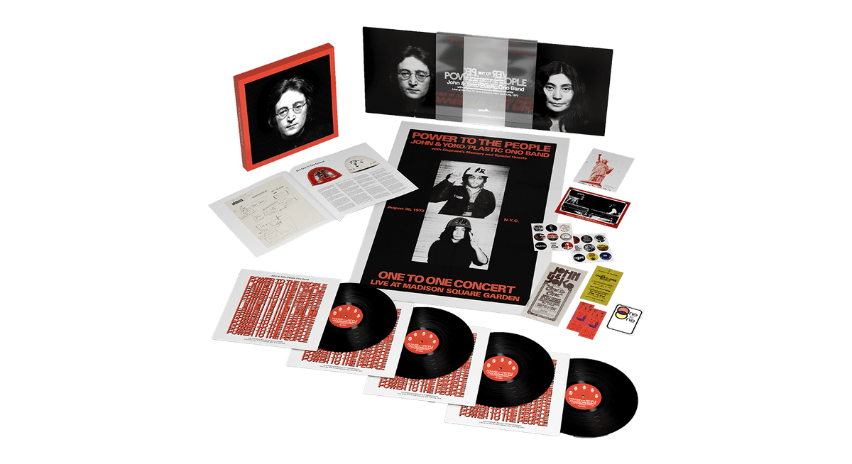 Vinyl - [Pre-Order [10/10] John &amp; Yoko Plastic Ono Band : Power To The People (4LP Set) (Exclusive to The Record Hub.com) - The Record Hub