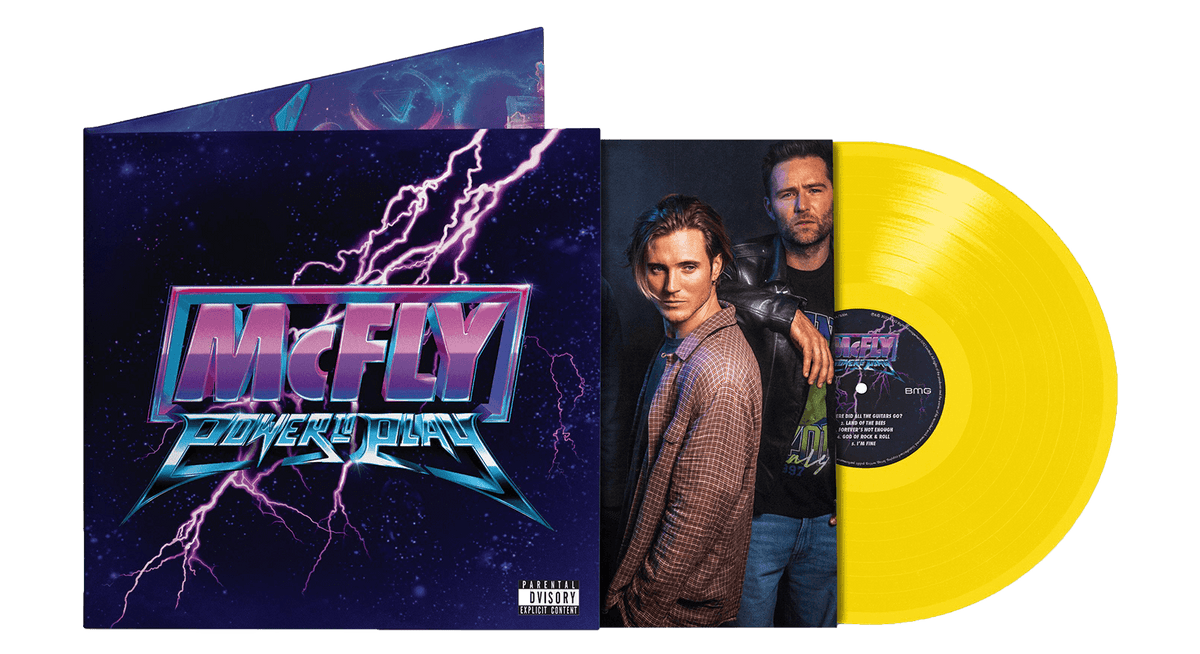 Vinyl - McFly : Power to Play (Yellow Vinyl LP) - The Record Hub