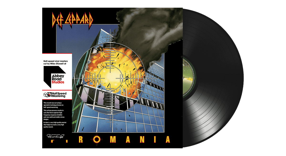 Vinyl - Def Leppard : Pyromania (Half Speed Master 180g Vinyl) - The Record Hub