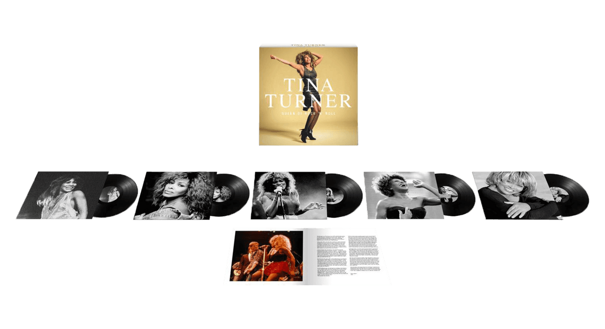 Vinyl - Tina Turner : Queen Of Rock &#39;n&#39; Roll (5LP Set) - The Record Hub