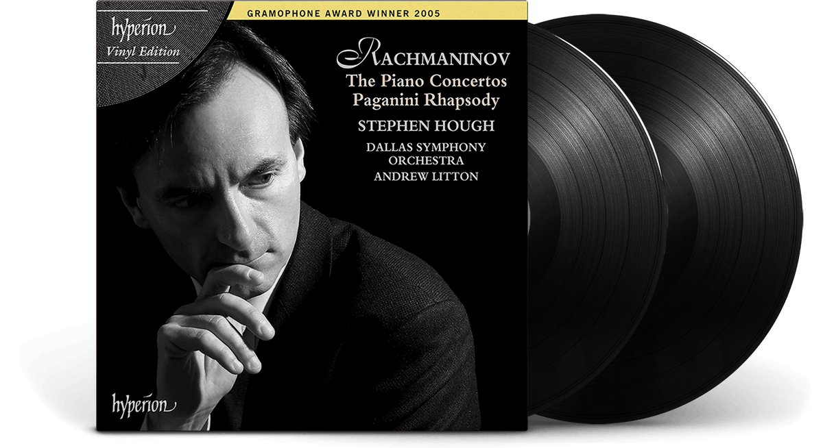 Stephen Hough, Dallas Symphony Orchestra, Andrew Litton : Rachmaninoff - Piano Concertos 1-4; Paganini Rhapsody (Vinyl Edition)