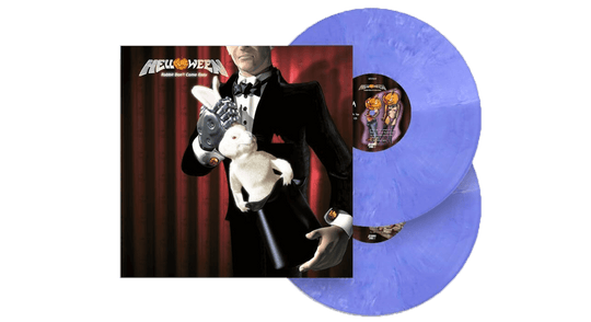 Helloween : Rabbit Don't Come Easy (White, Purple, Blue Marbled Vinyl)
