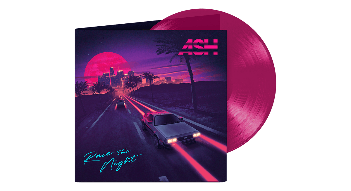 Vinyl - Ash : Race The Night (Transparent Violet Vinyl) - The Record Hub