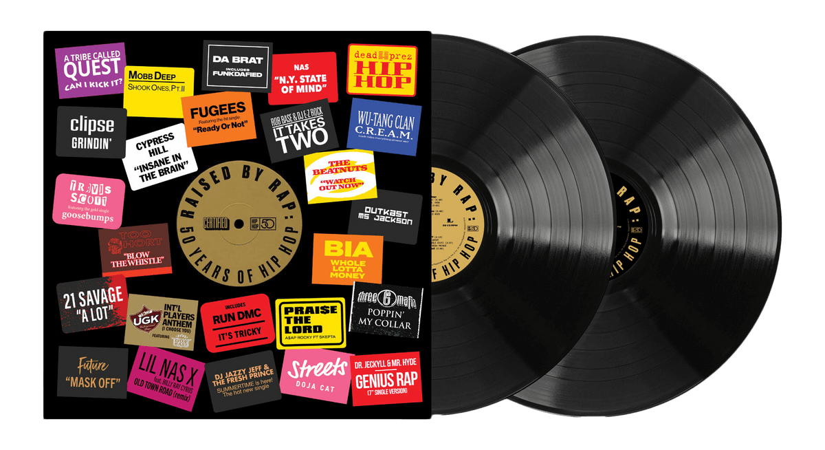 Vinyl - Various : Raised By Rap - 50 Years of Hip-Hop - The Record Hub