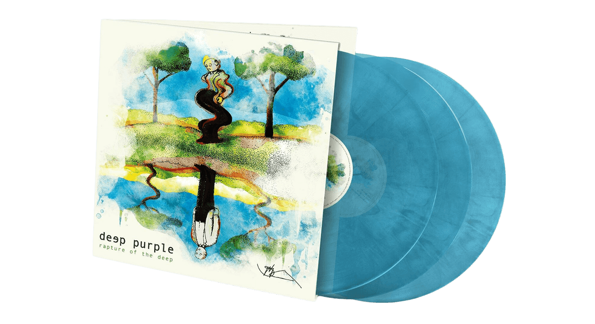 Vinyl - [Pre-Order [29/08] Deep Purple : Rapture of the Deep (Transparent Sky Blue Vinyl g/fold sleeve) - The Record Hub