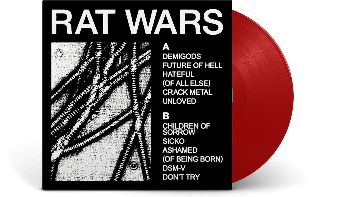 Vinyl - Health : Rat Wars (Red Vinyl) - The Record Hub