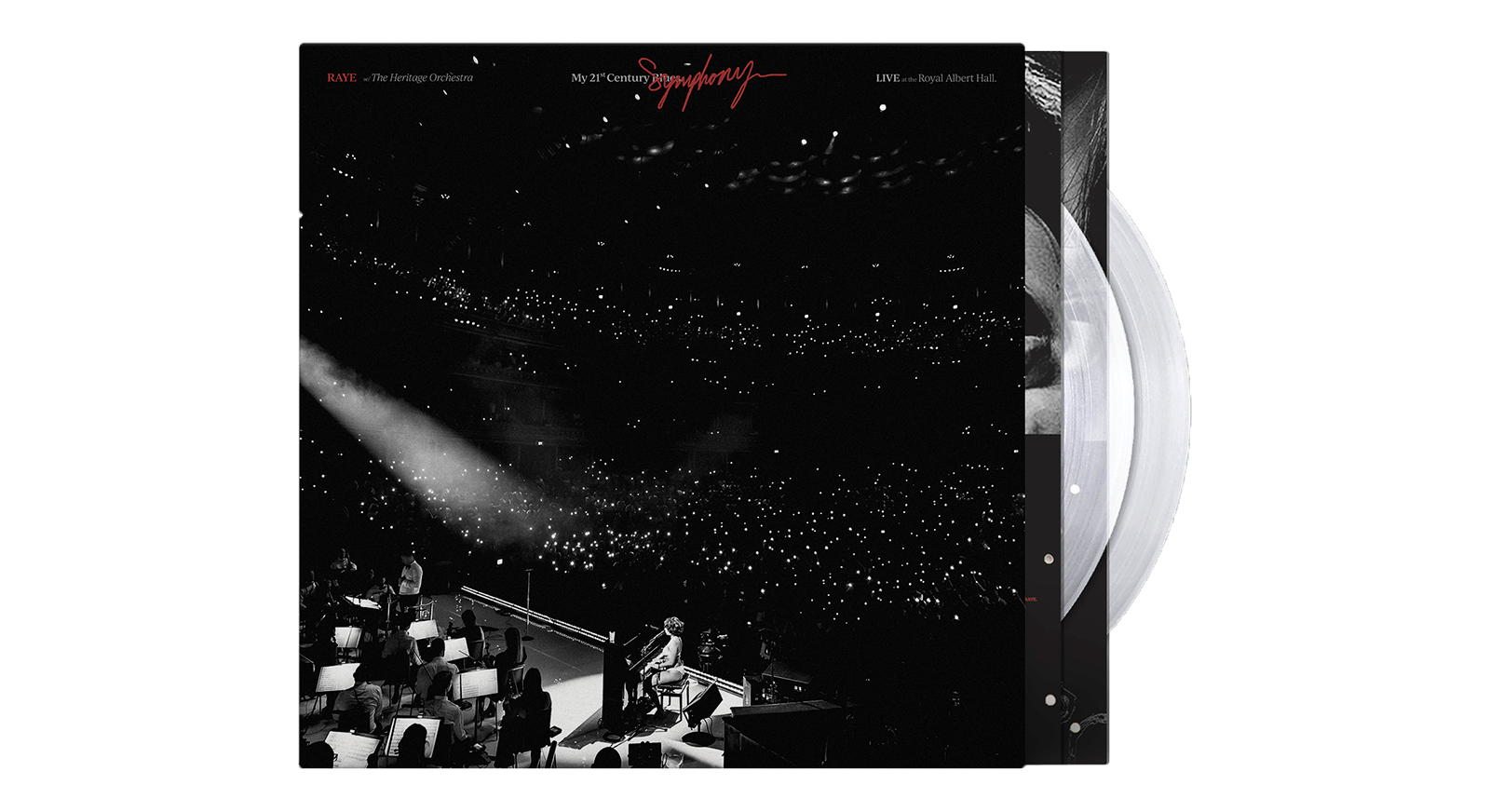 Vinyl - Raye : My 21st Century Symphony - Live At The Royal Albert Hall (Clear Vinyl) - The Record Hub