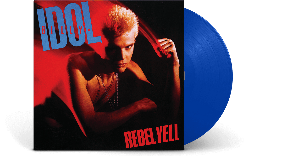 Vinyl - Billy Idol : Rebel Yell (Blue Vinyl) (Exclusive to The Record Hub.com) - The Record Hub