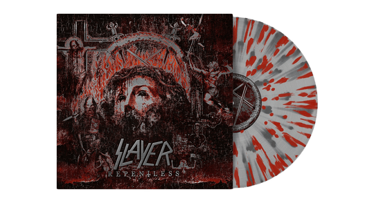 Slayer : Repentless (Clear Silver Red Splatter Vinyl)
