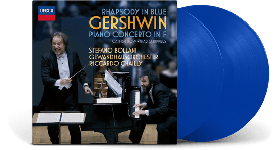 Riccardo Chailly, Stefano Bollani : Gershwin - Rhapsody in Blue (180g Blue Vinyl)