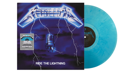 Metallica : Ride The Lightning (Electric Blue Coloured Vinyl)