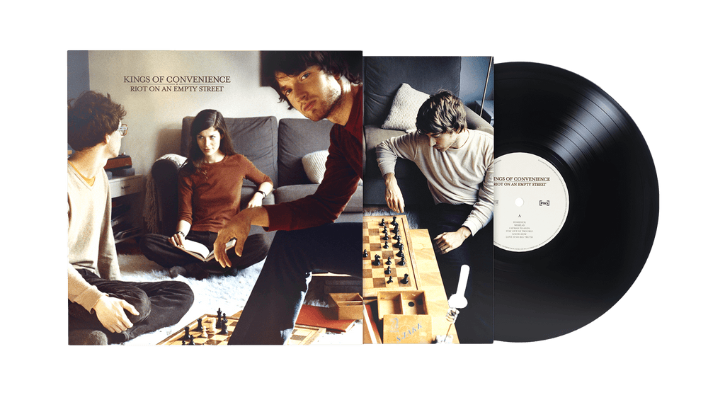 レア!新品!KINGS OF CONVENIENCE『RIOT ON…』レコード KINGS OF CONVENIENCE / RIOT ON AN EMPTY STREET [LP - 2547746429