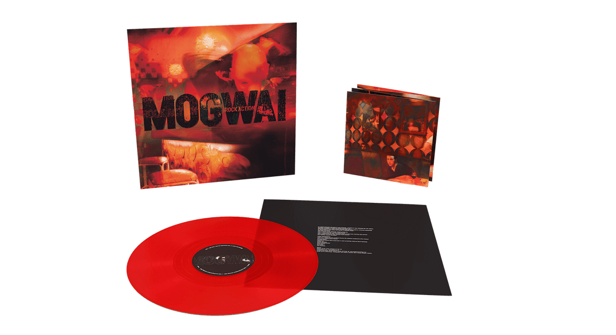 Vinyl - Mogwai : Rock Action (Ltd Transparent Red Vinyl) - The Record Hub