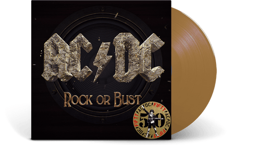 AC/DC : Rock of Bust: 50th Anniversary (Gold Vinyl)