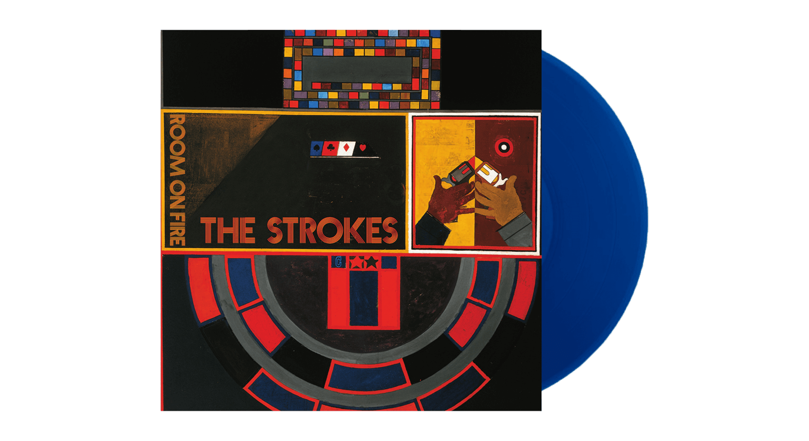 Vinyl - The Strokes : Room on Fire (Blue Vinyl) - The Record Hub