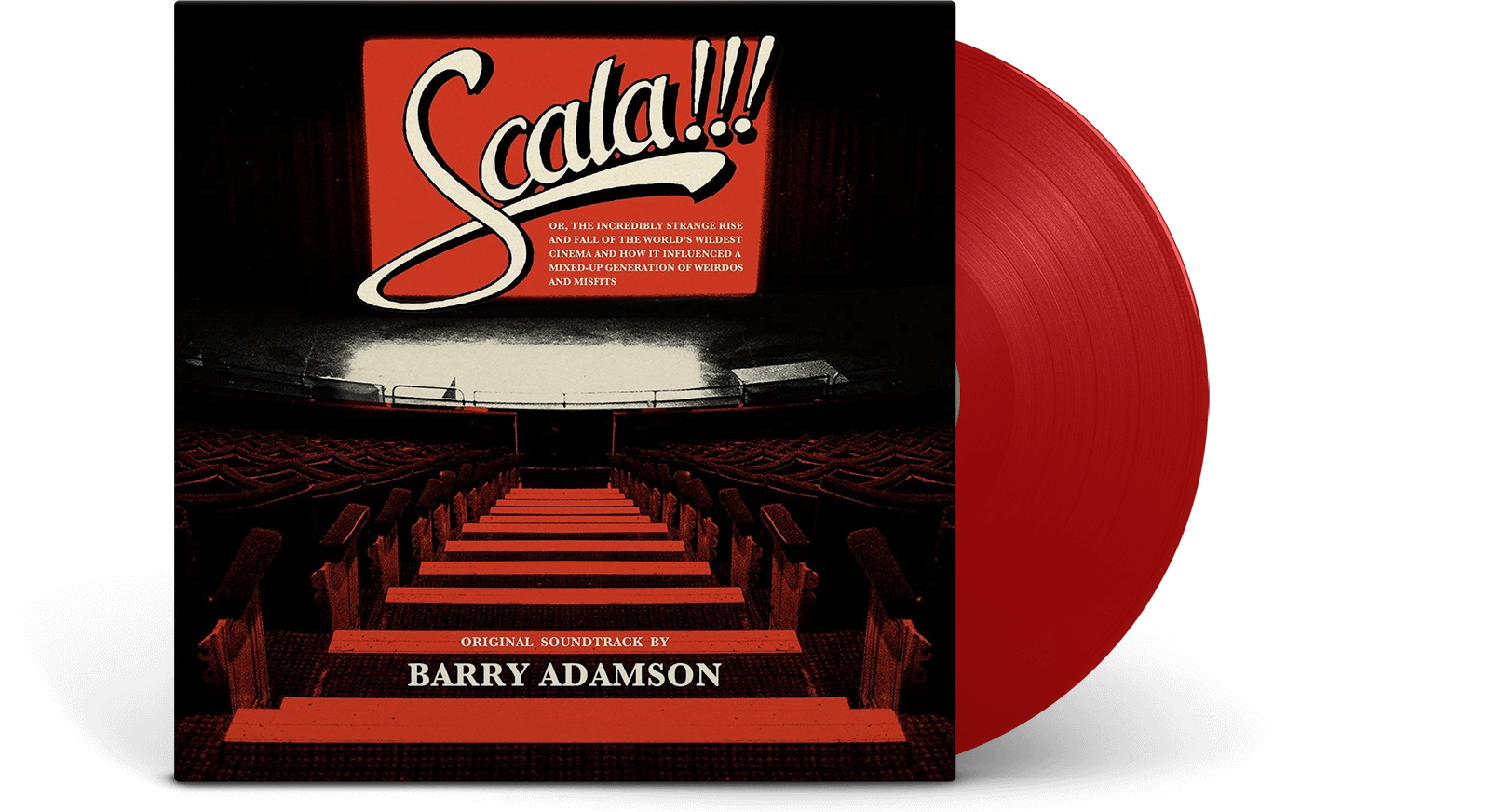 Vinyl - [Pre-Order [16/01] Barry Adamson : SCALA!!! (Original Music by Barry Adamson) (Red Vinyl) - The Record Hub