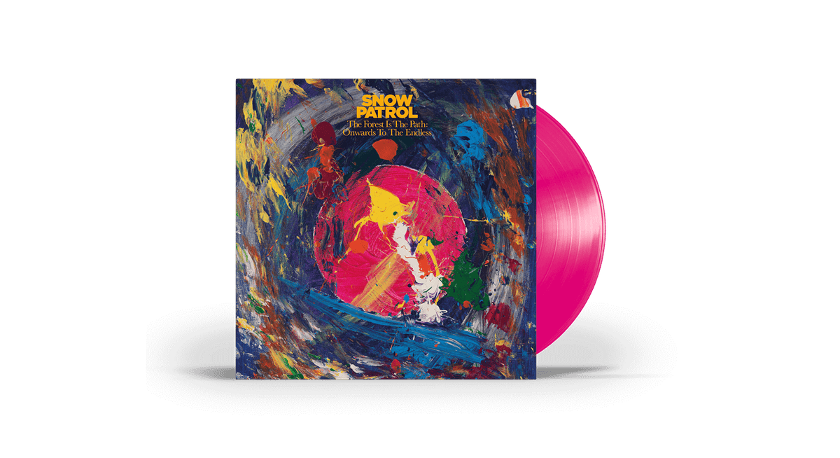 Vinyl - [Pre-Order [16/05] Snow Patrol : The Forest Is The Path - Onwards To The Endless EP (12&quot; Transparent Pink Vinyl) (Exclusive to The Record Hub.com) - The Record Hub