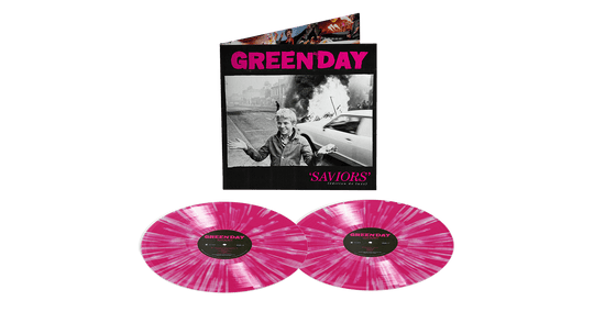 Green Day : Saviors (édition de luxe) (Pink & White Vinyl)