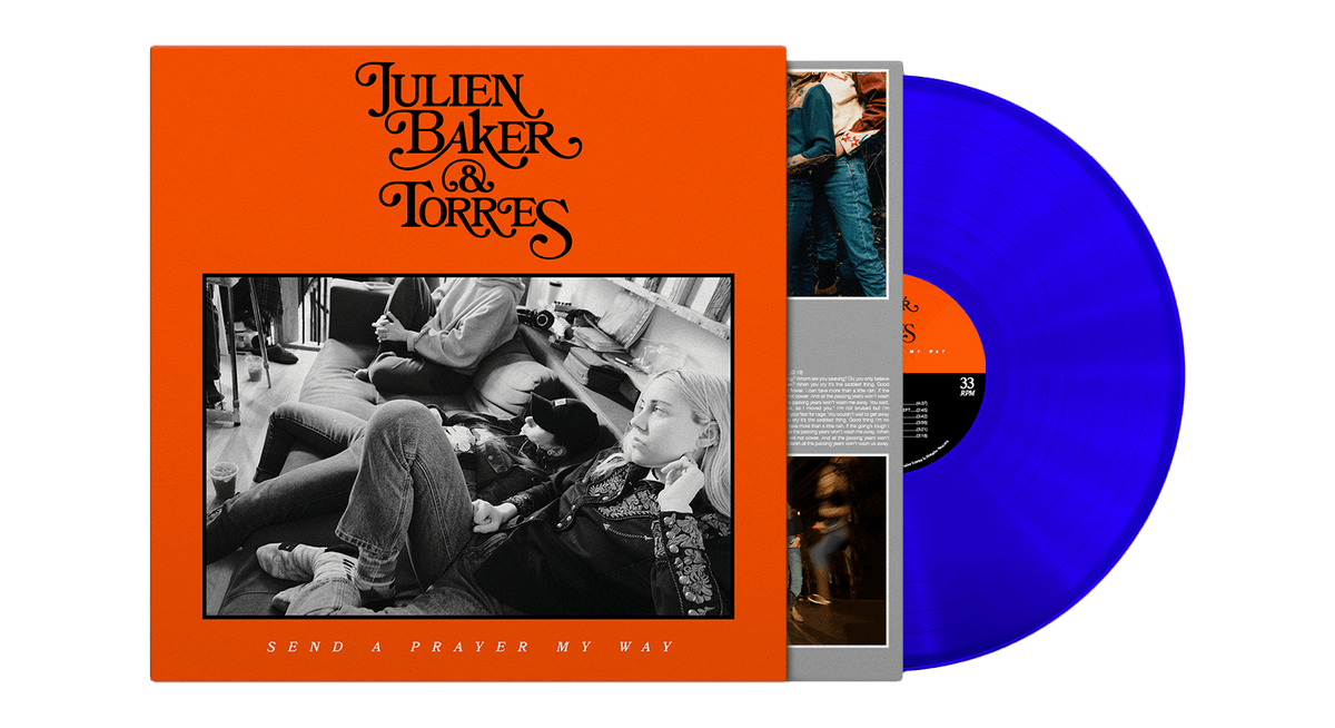Vinyl - Julien Baker &amp; TORRES : Send A Prayer My Way (Blue Vinyl) - The Record Hub