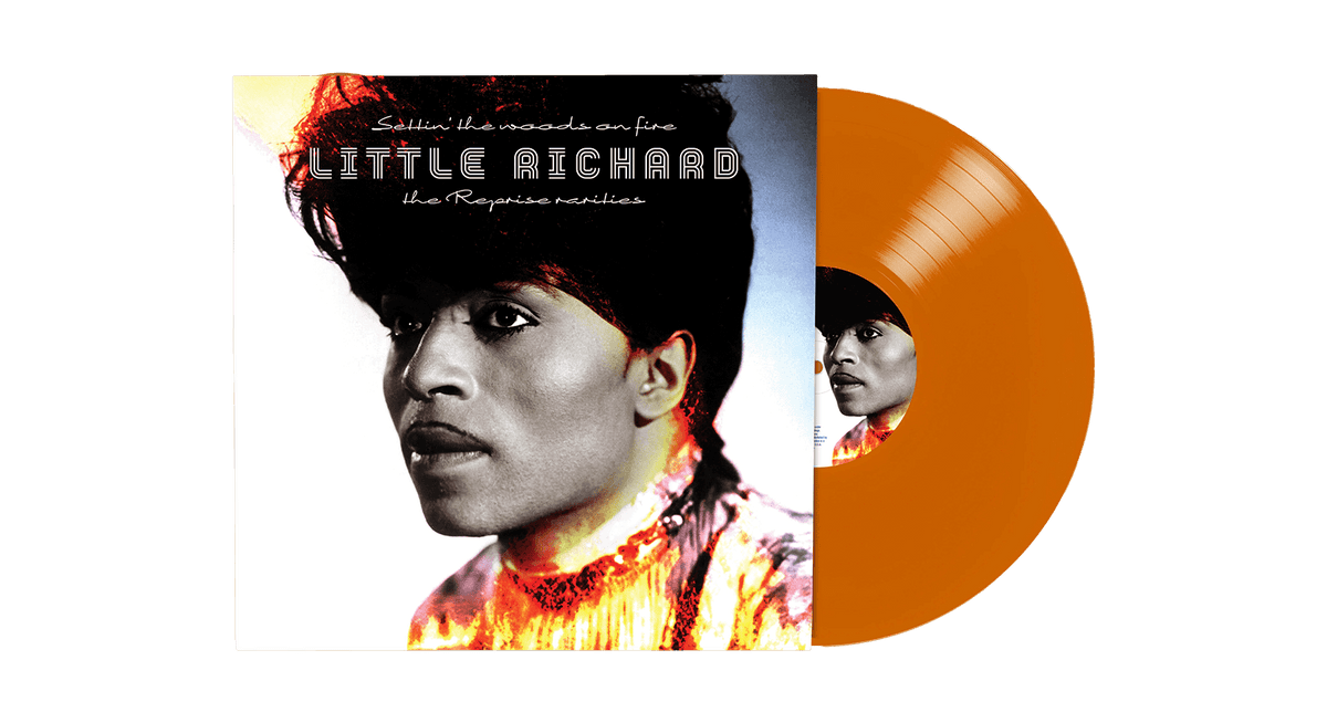 Vinyl - [Pre-Order 31/12] Little Richard : Settin’ The Woods On Fire: The Reprise Rarities (Opaque Orange Vinyl) - The Record Hub