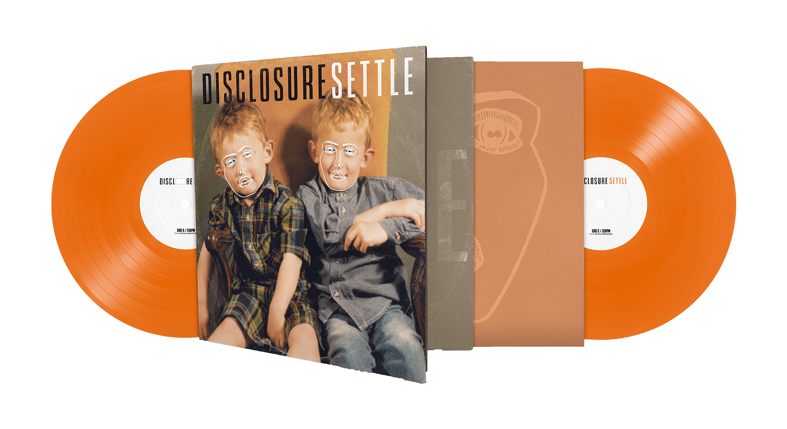 Vinyl - Disclosure : Settle 10 (Transparent Orange Vinyl) - The Record Hub