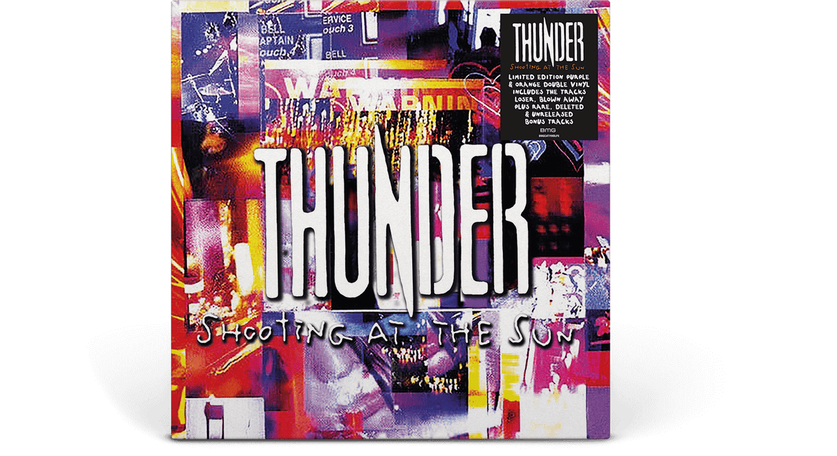 Vinyl - Thunder : Shooting At the Sun (Purple and Orange Vinyl) - The Record Hub