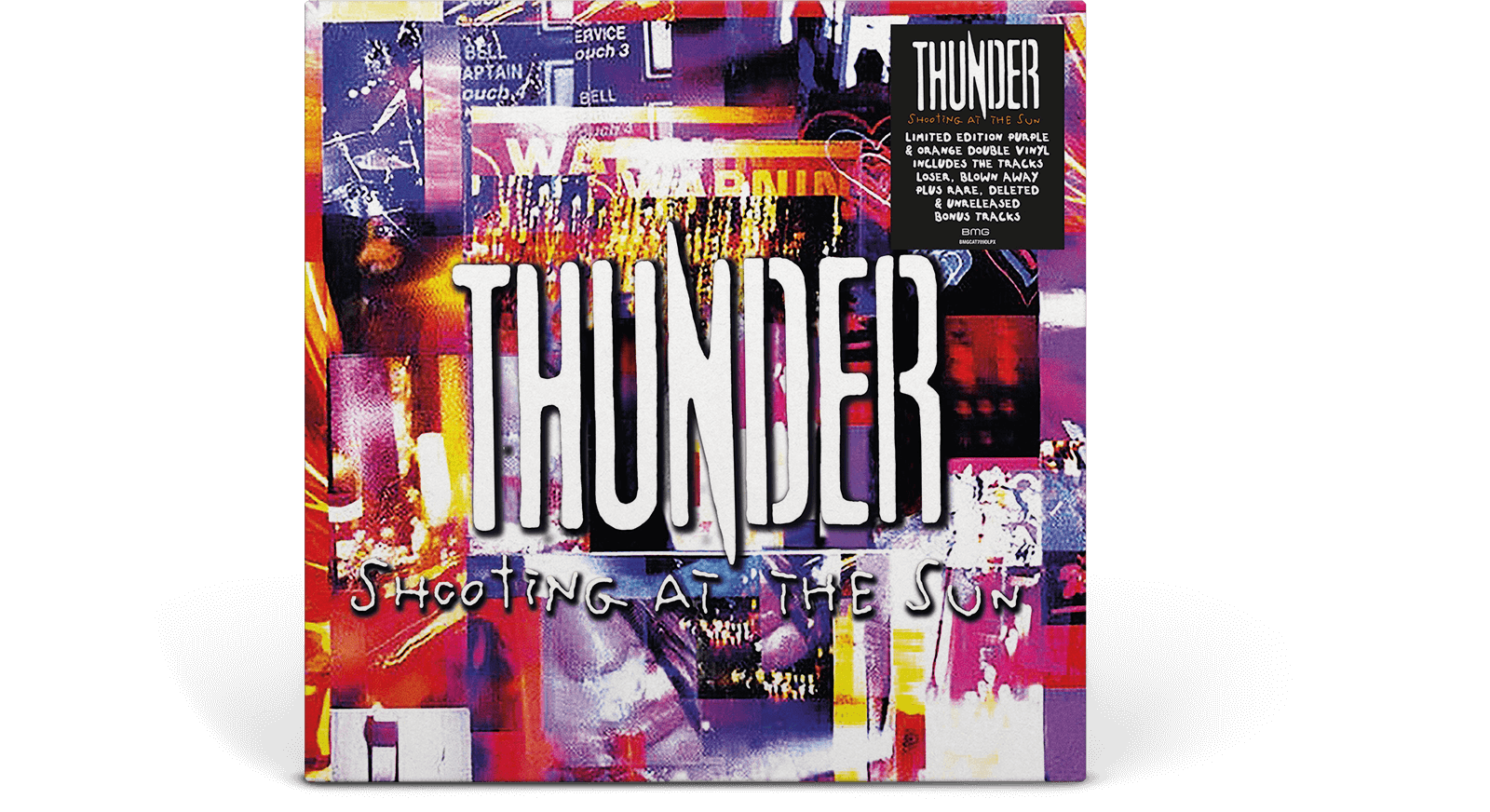 Vinyl - Thunder : Shooting At the Sun (Purple and Orange Vinyl) - The Record Hub