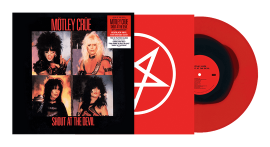Mötley Crüe : Shout At The Devil (Red and Black Vinyl LP)
